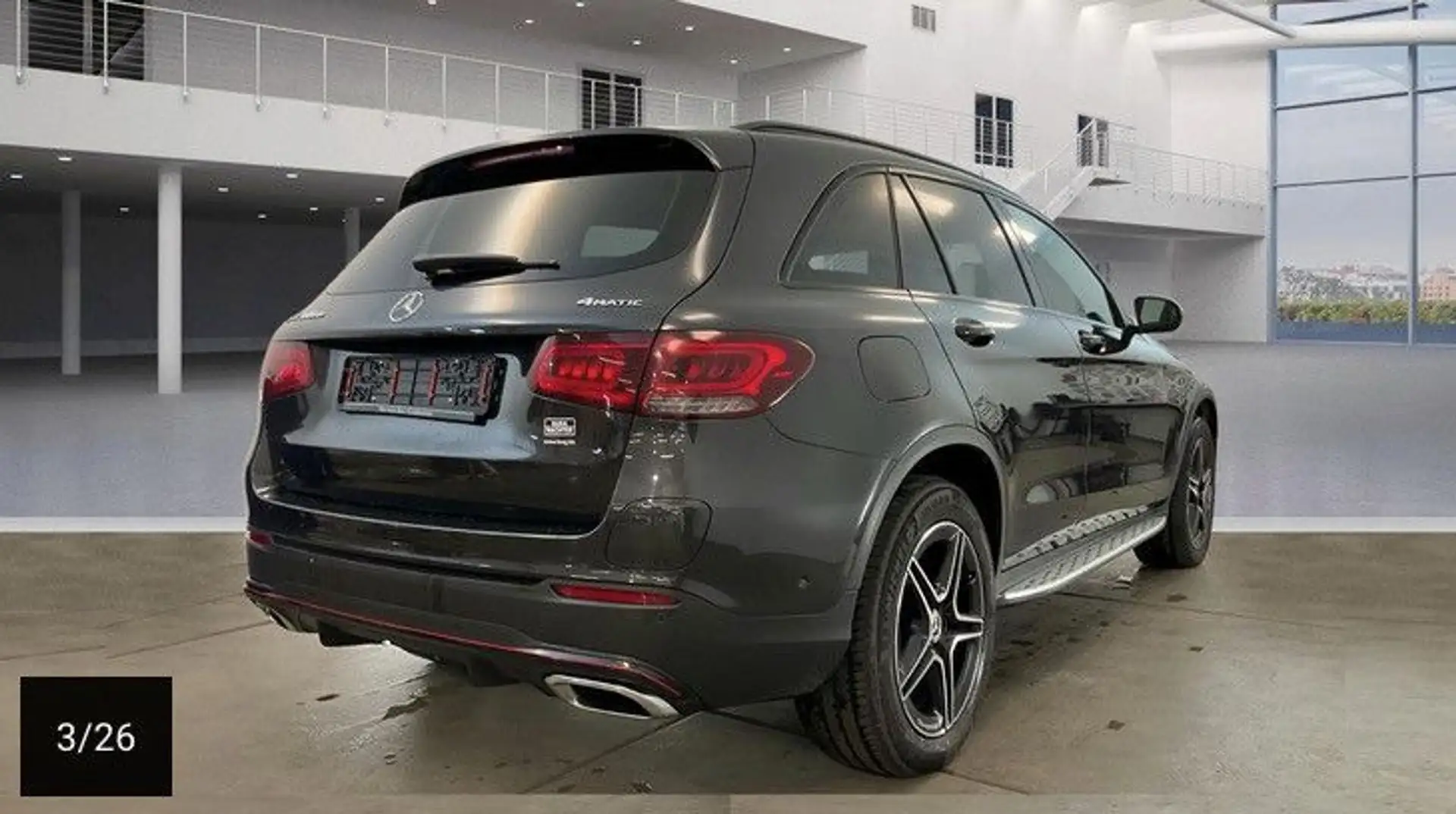 Mercedes-Benz GLC 300 de 4M 2x AMG Line LED 19" Pano Kamera Grau - 2