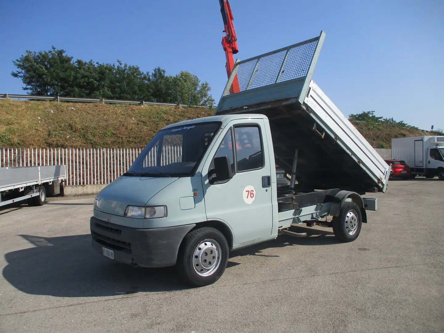 Fiat Ducato 2.5 DIESEL RIBALTABILE TRILATERALE Verde - 1