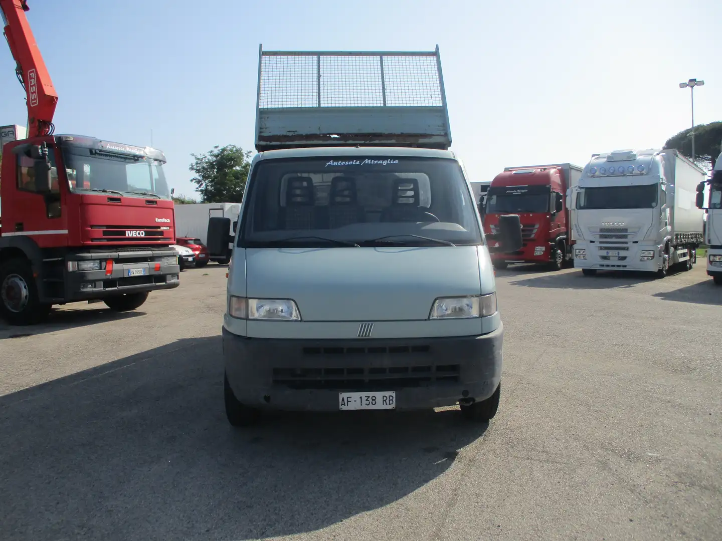 Fiat Ducato 2.5 DIESEL RIBALTABILE TRILATERALE Verde - 2