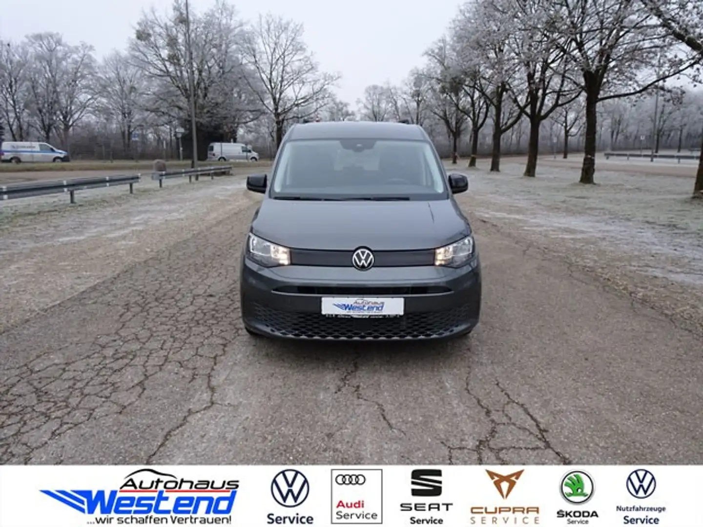 Volkswagen Caddy Maxi Kombi 1.5l TSI 84kW DSG 7 Sitzer Klima Grau - 1