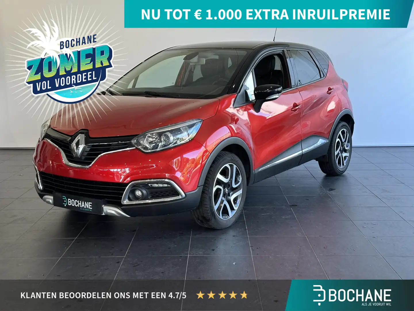 Renault Captur 0.9 TCe Xmod NAVIGATIE || LEDEREN BEKLEDING || ACH Rojo - 1