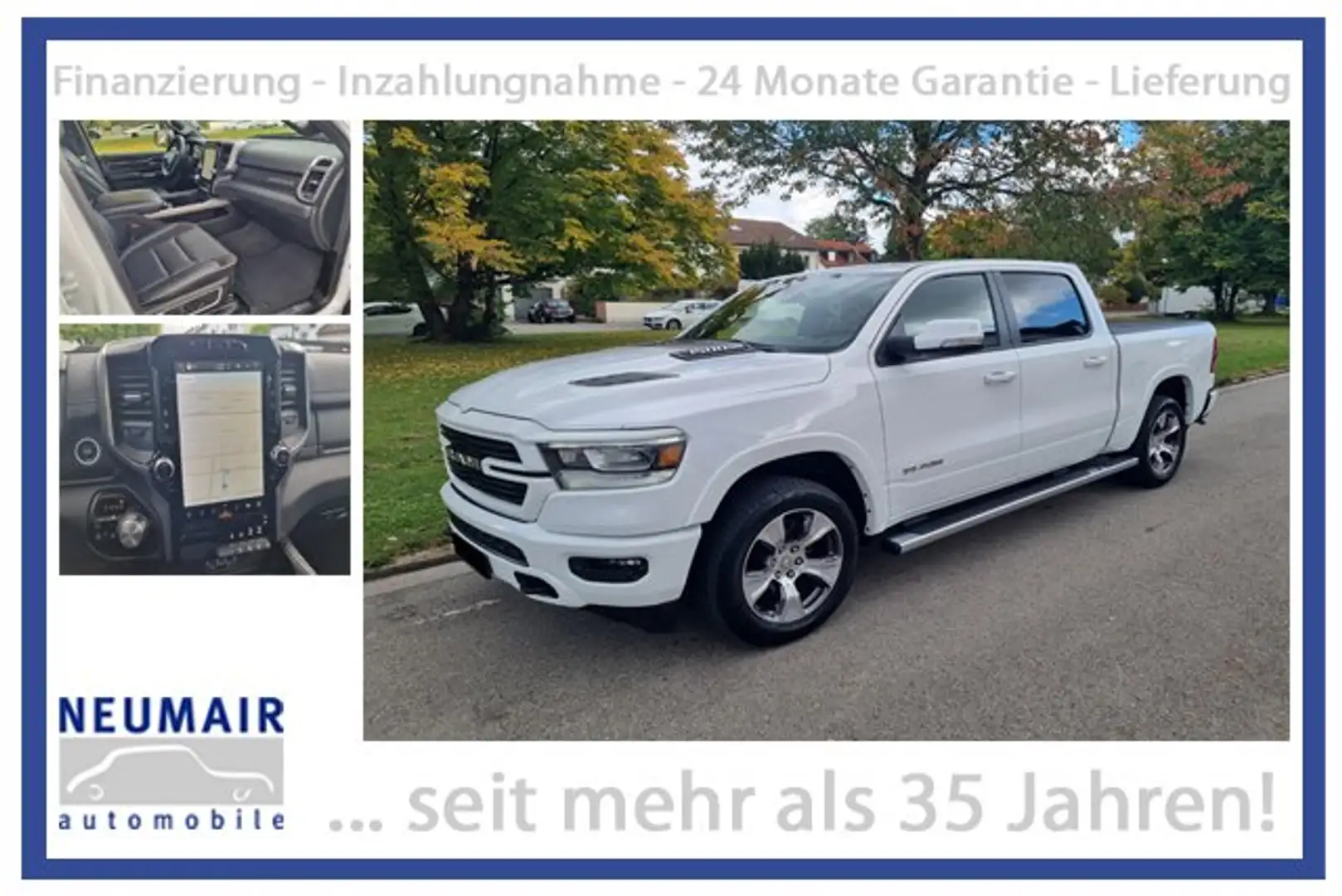 Dodge RAM 1500 5,7 V8 LARAMIE Sport * Deutsches Mod! * Weiß - 1