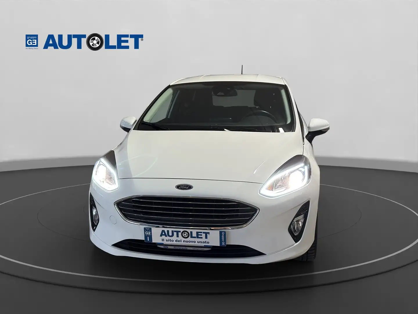 Ford Fiesta Fiesta VII 2017 5p 5p 1.5 tdci TITANIUM 85cv Bianco - 2