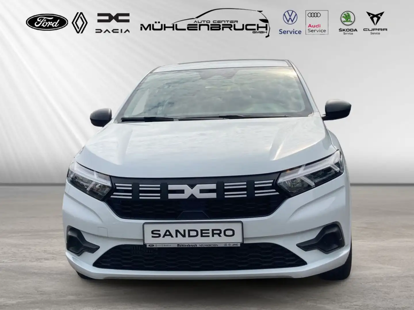 Dacia Sandero TCe 90 Essential (DJF) Blanc - 2