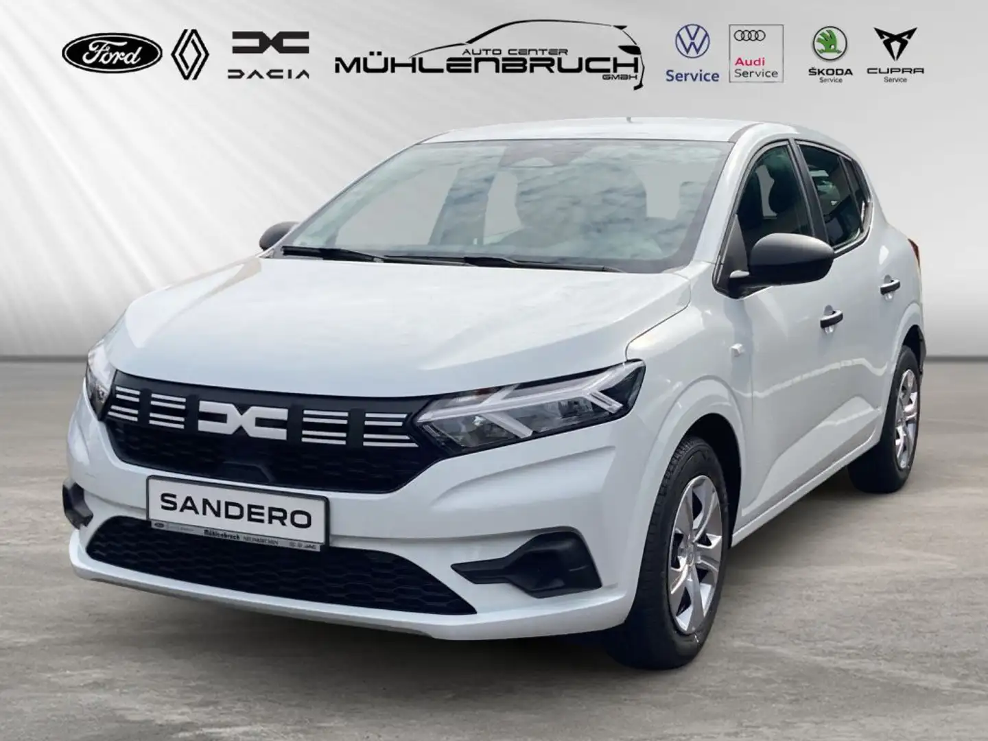 Dacia Sandero TCe 90 Essential (DJF) Blanc - 1