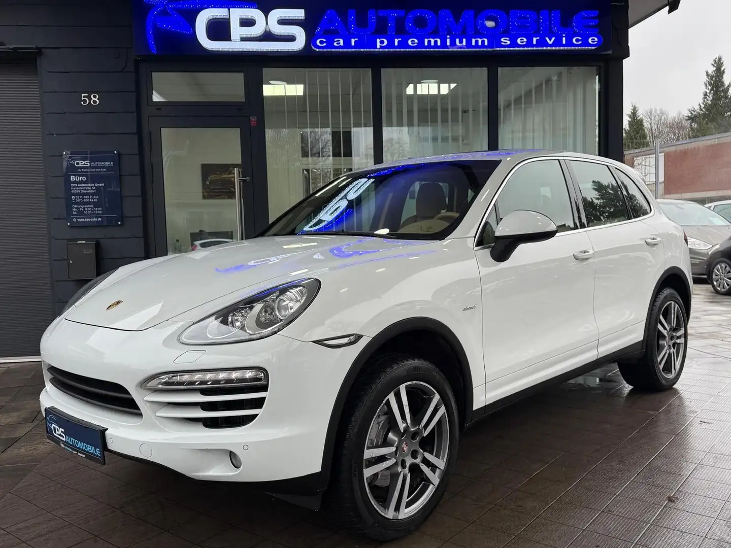 Porsche Cayenne Diesel Weiß - 2