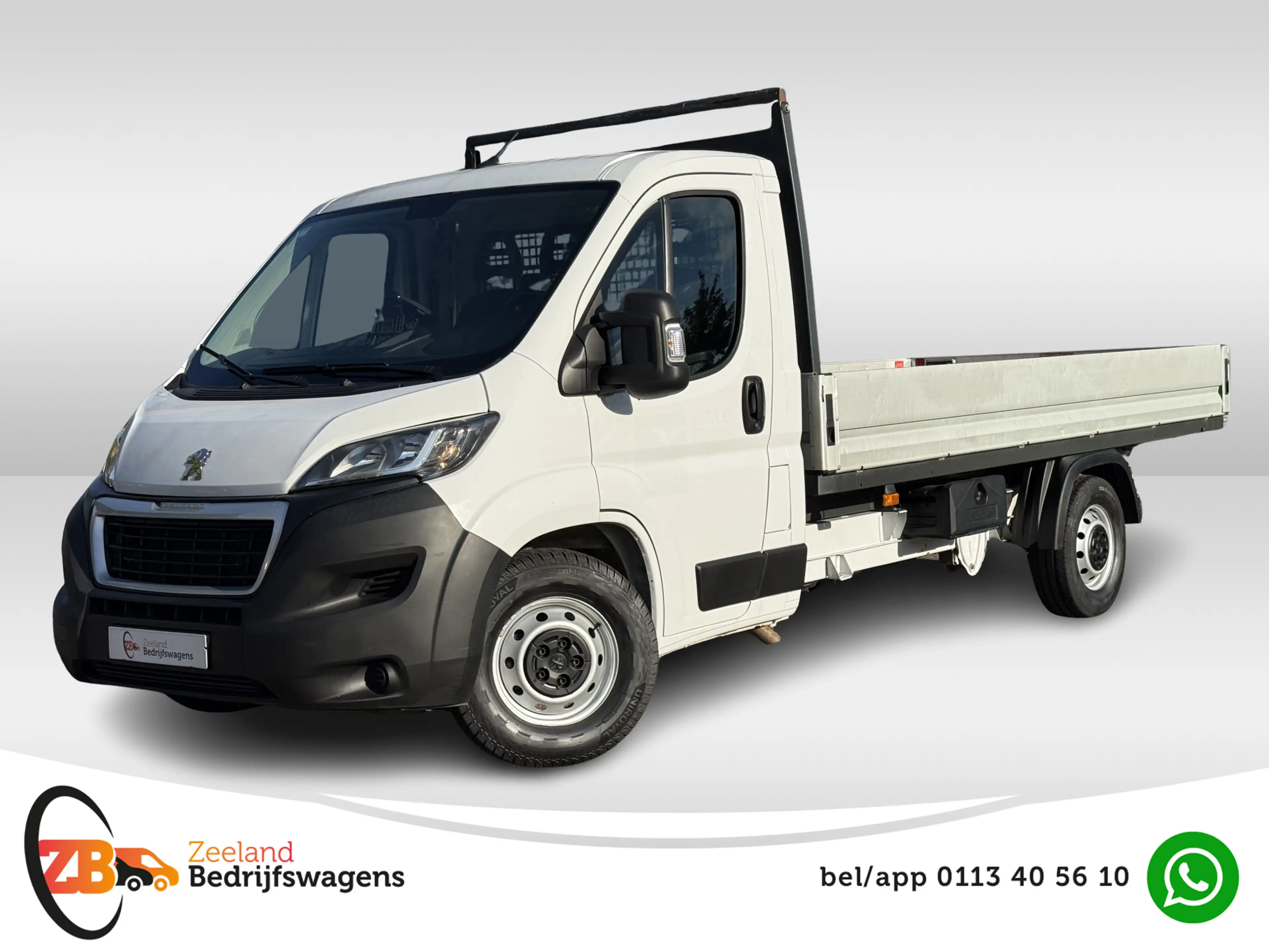 Peugeot Boxer 335 2.2 BlueHDi 165 L4 Pick-up | Open laadbak | Tr