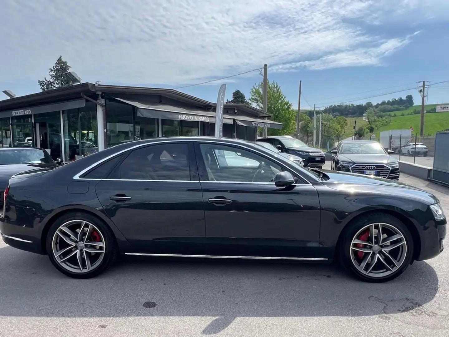 Audi A8 3.0 V6 tdi quattro /tetto/sedil. vent. vent./full Gris - 2