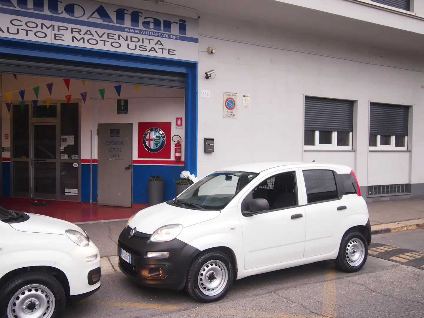 Fiat Panda 1.2 GPL VAN POCHI KM Bianco - 1