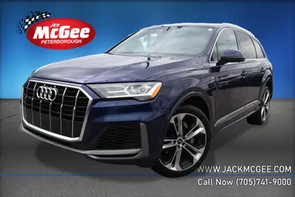 Blue 2021 Audi Q7 quattro Progressiv 55 TFSI SUV / Crossover 8-Speed Automatic