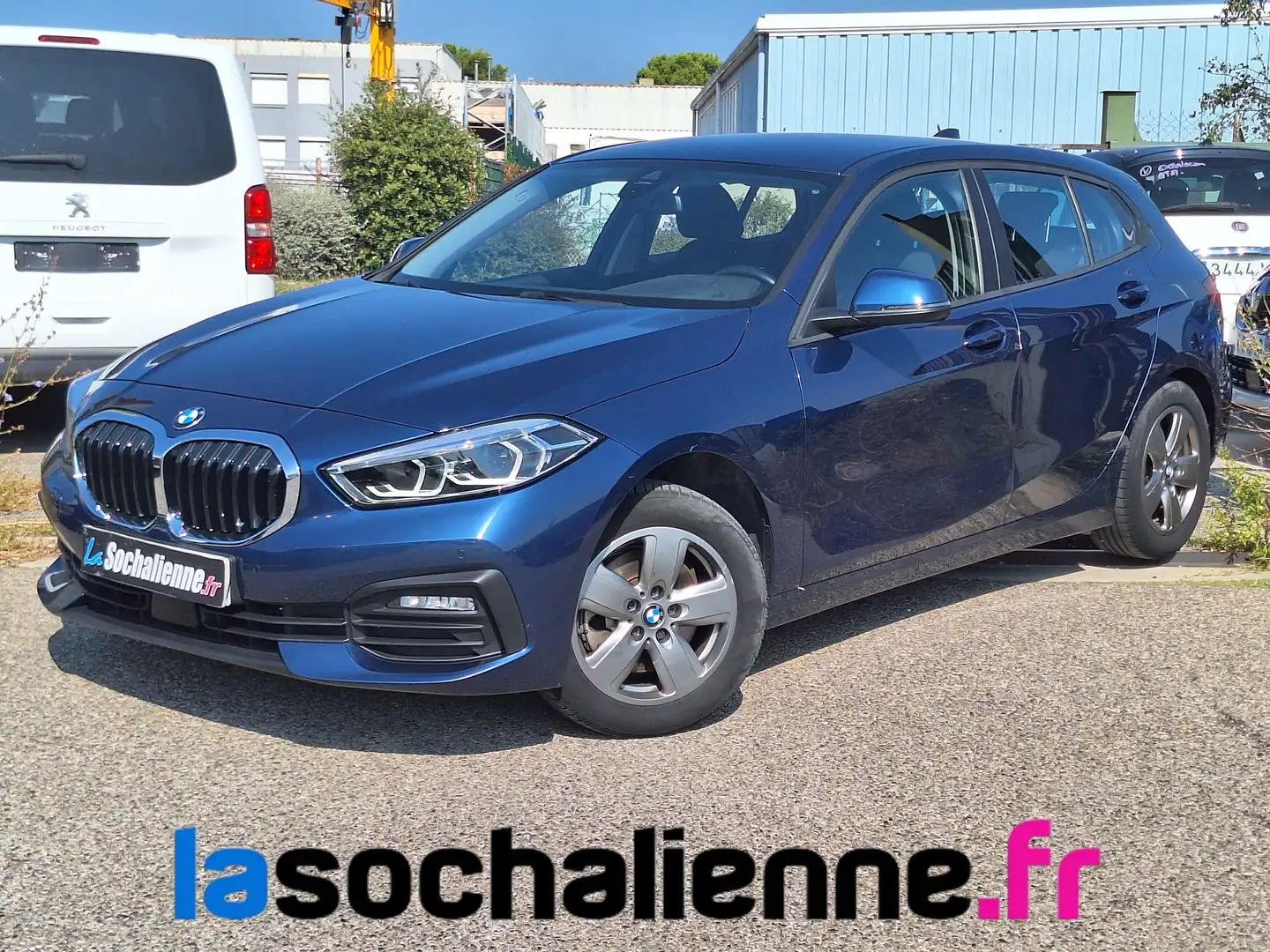 BMW 116 116d 116 ch Bleu - 1