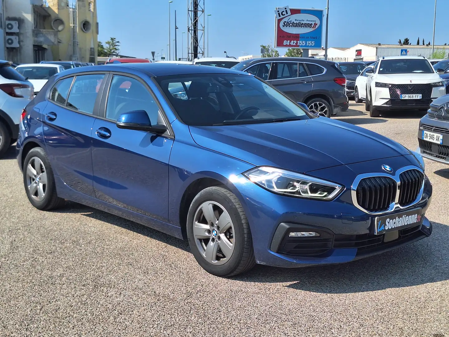 BMW 116 116d 116 ch Bleu - 2
