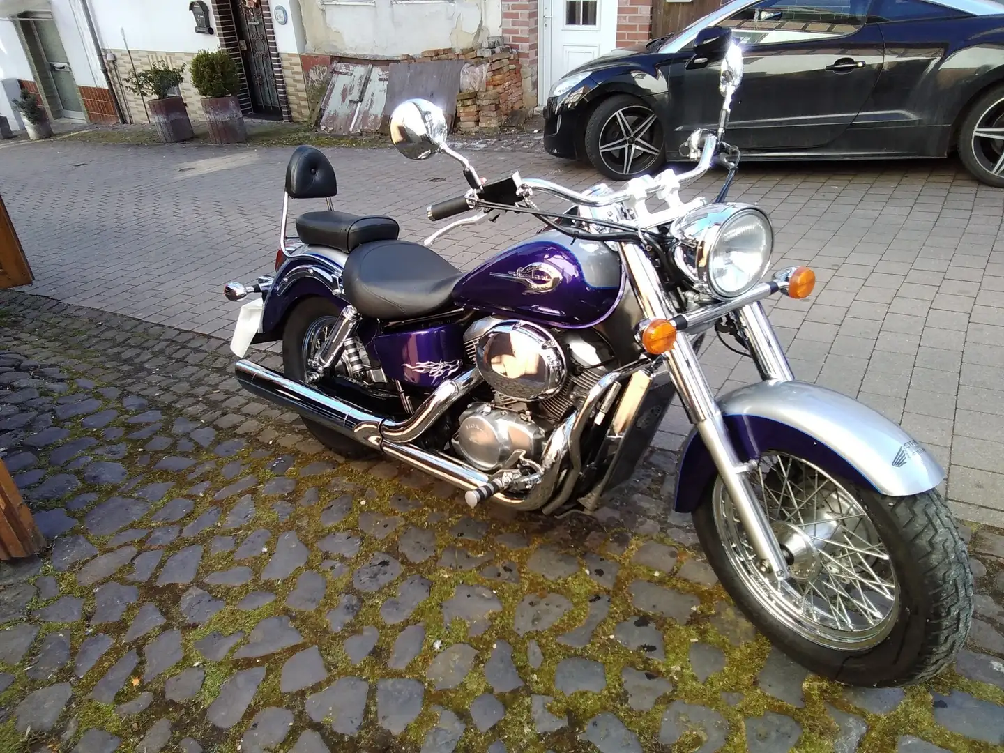 Honda Shadow 750 Shadow Burdeos - 2
