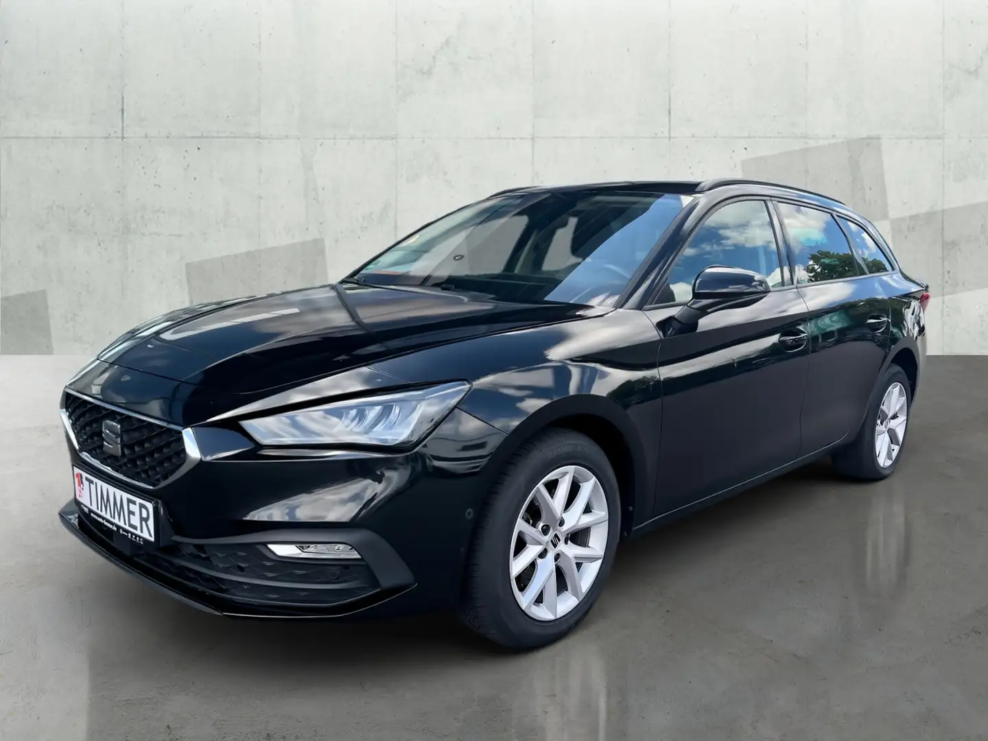 SEAT Leon SP 1.5 eTSI DSG STYLE *LED *VIRTUAL *TEMPO *NAVI Schwarz - 2