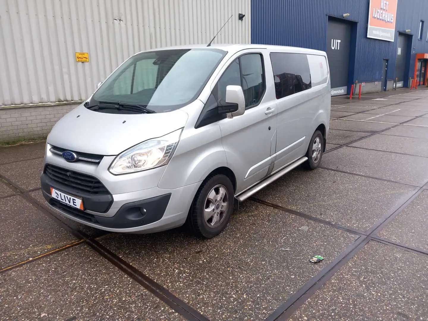Ford Transit Custom 270 2.2 TDCI L1H1 Li Zilver - 2