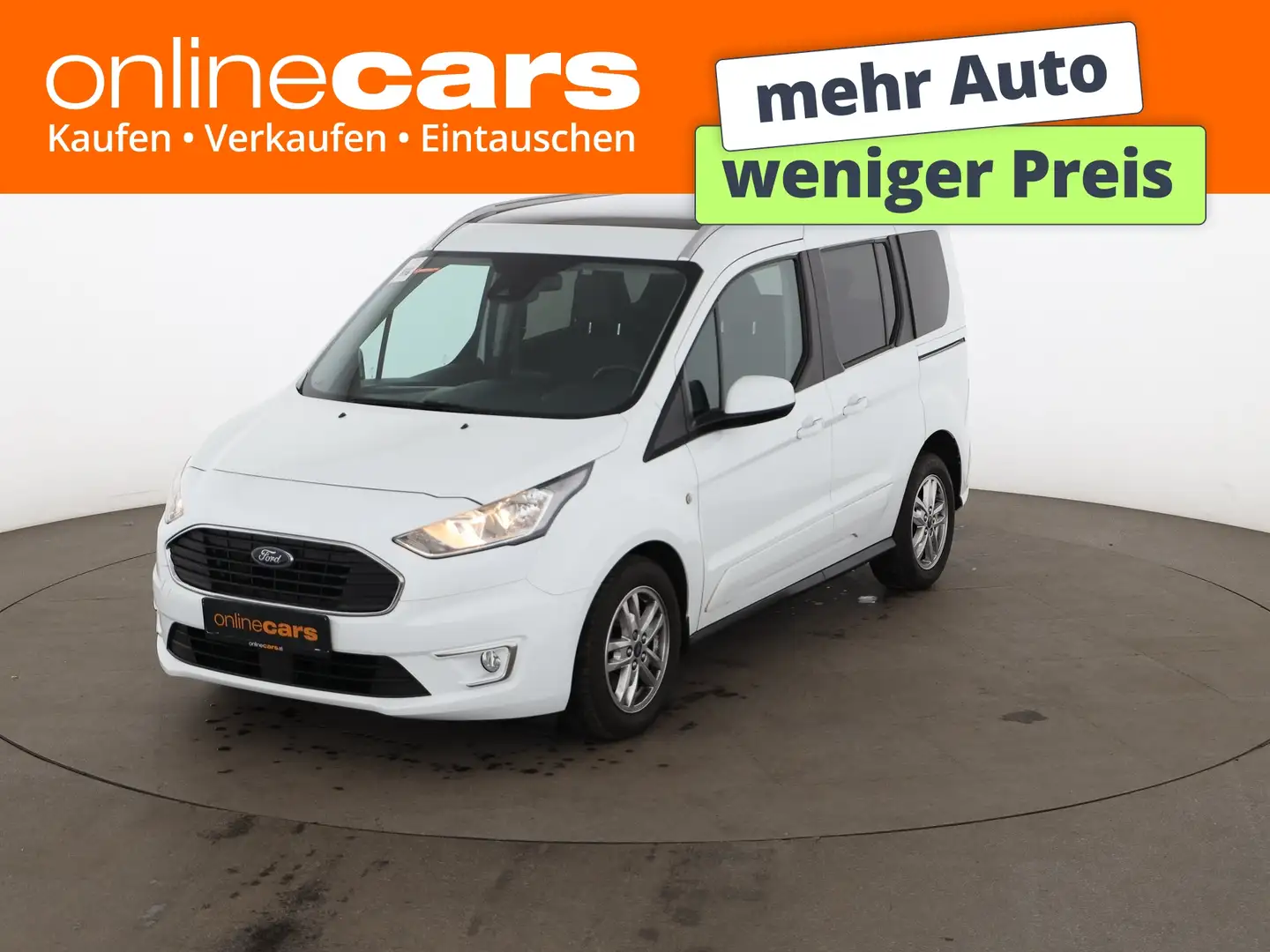 Ford Tourneo Connect 1.5 TDCi Titanium SKY R-CAM KLIMA Weiß - 1