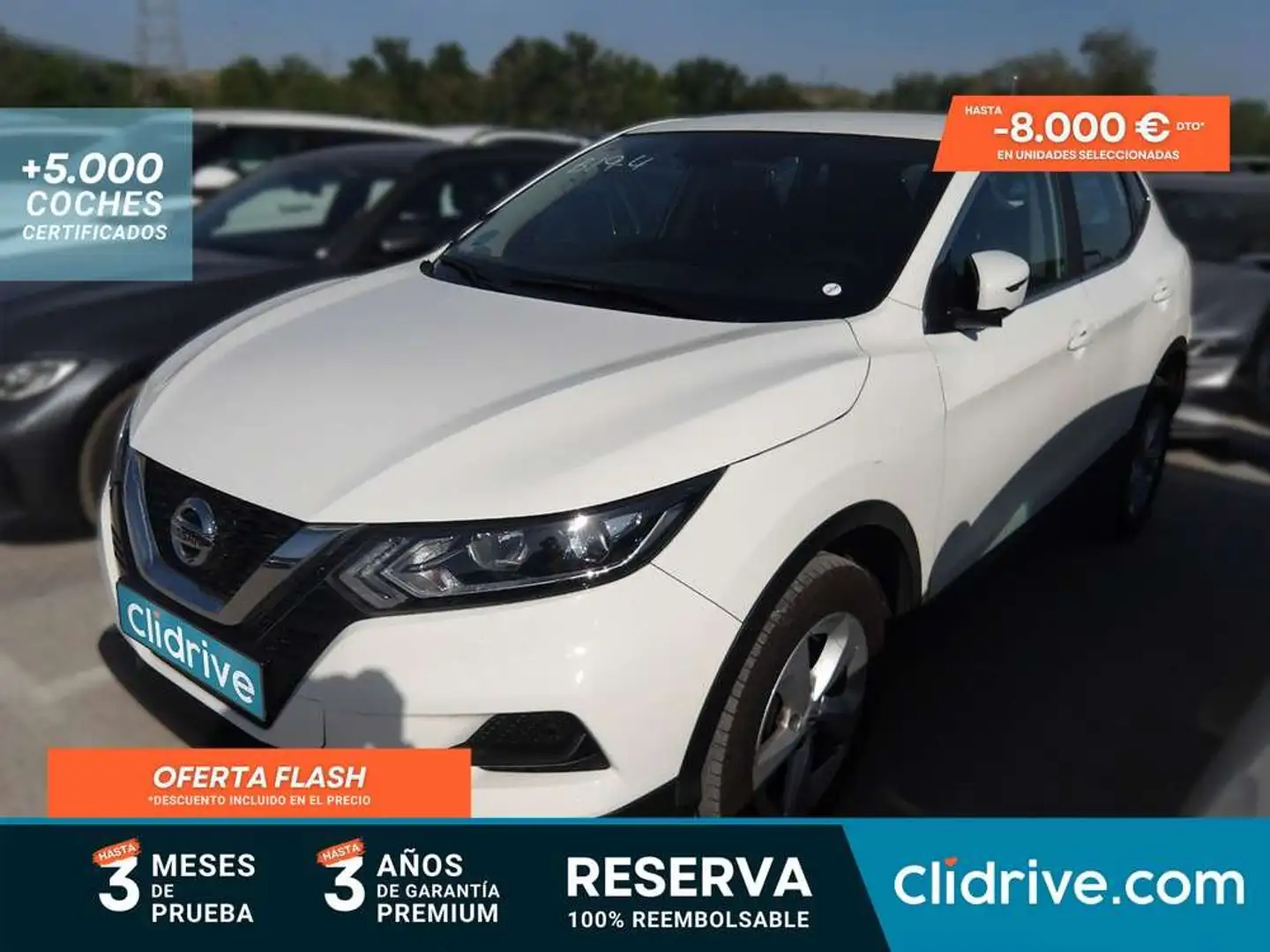 Nissan Qashqai dCi 85 kW (115 CV) E6D ACENTA Blanco - 1