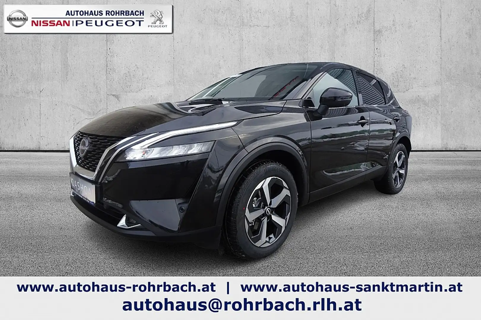 Nissan Qashqai 1,3 DIG-T MHEV N-Connecta N-Connecta Schwarz - 1