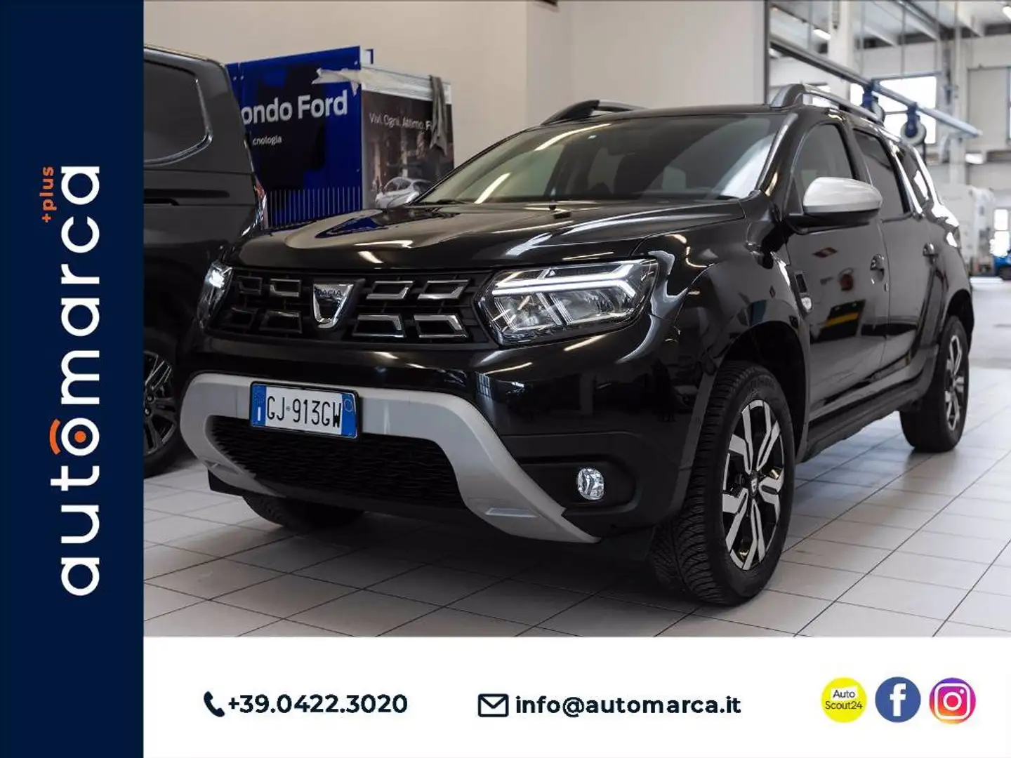 Dacia Duster 1.0 tce Prestige 4x2 90cv Noir - 1