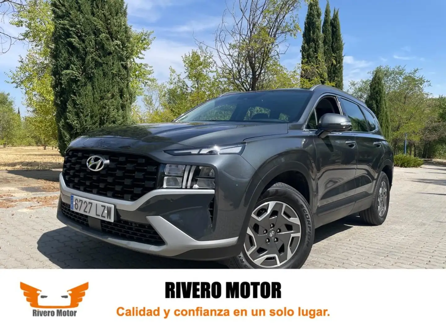 Hyundai SANTA FE 1.6 TGDi HEV Klass Auto 4x2 Gris - 1