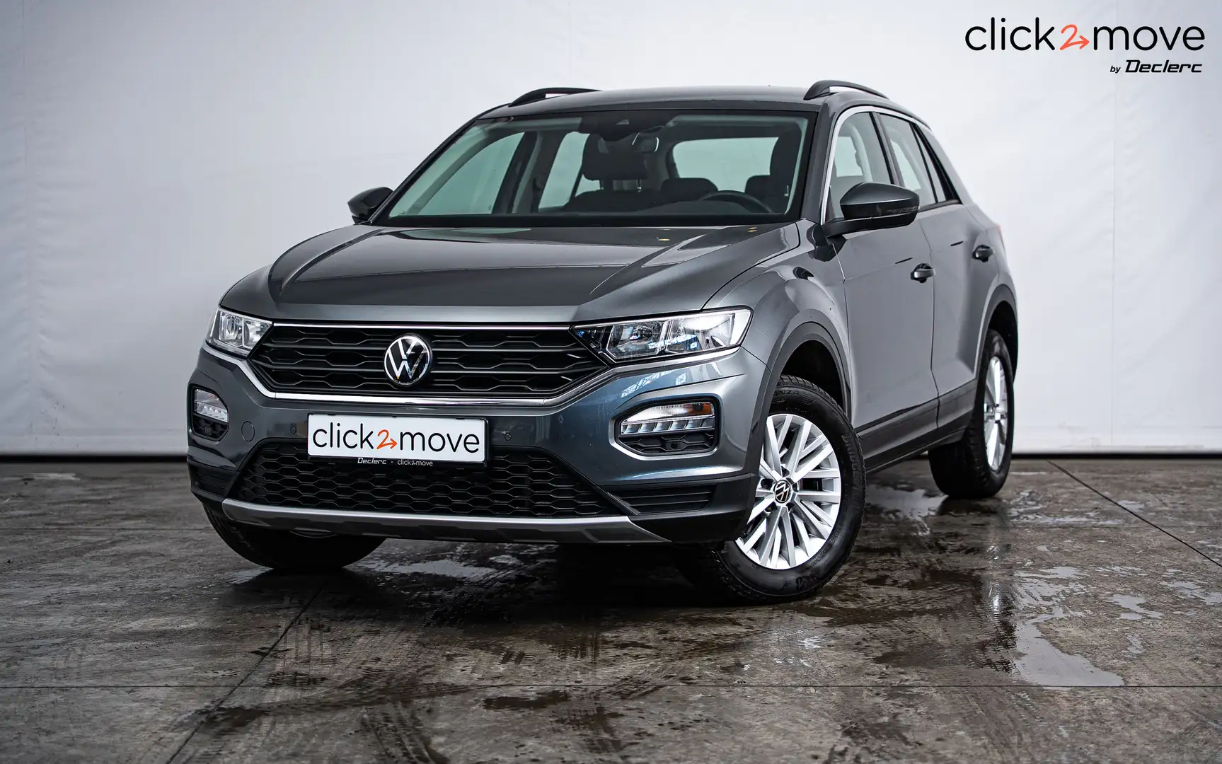 Volkswagen T-Roc 1.5 TSI ACT Style OPF DSG Gris - 1