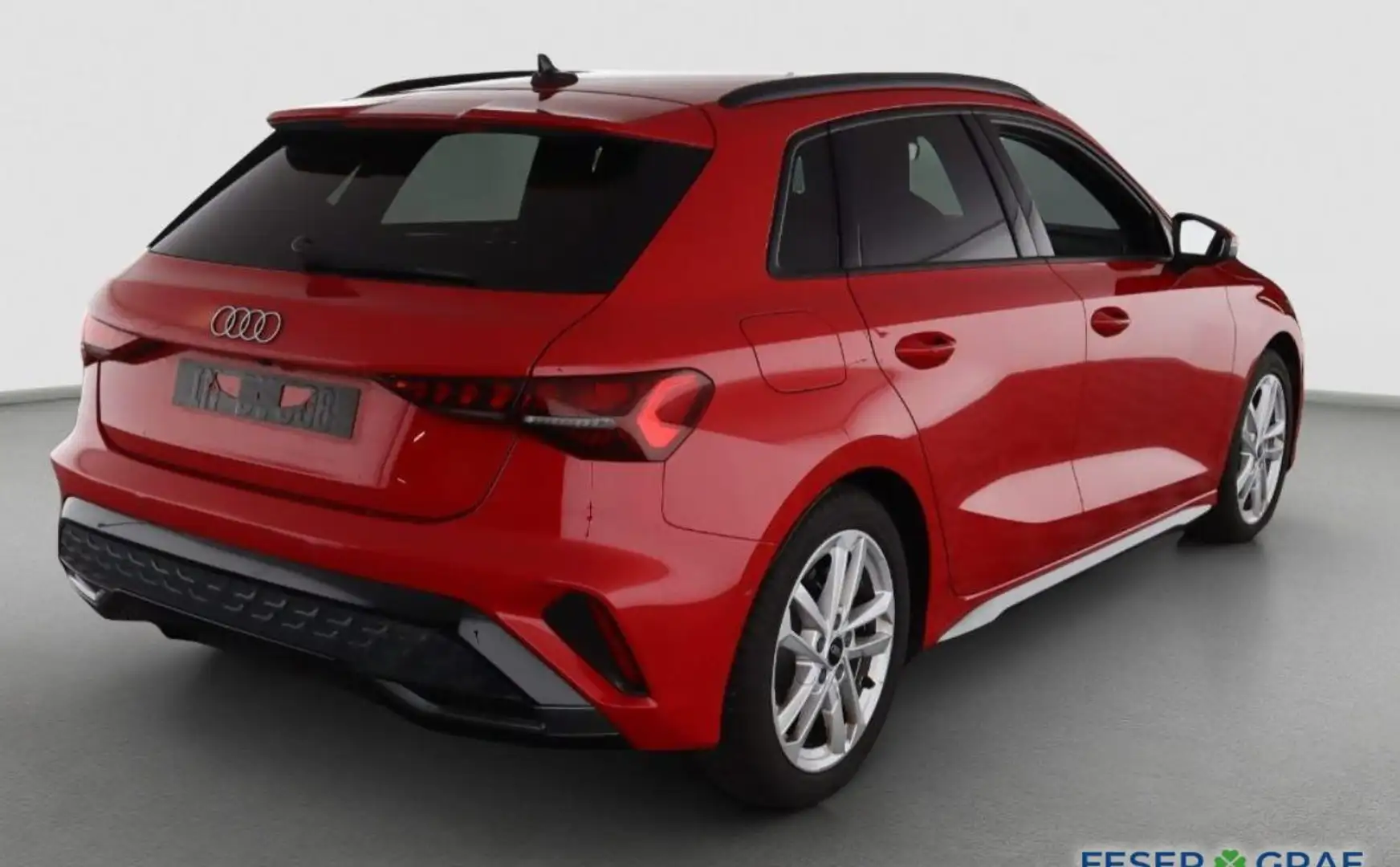Audi A3 S Line 30 TFSI +Matrix+ACC+AHK+Navi+ Rot - 2