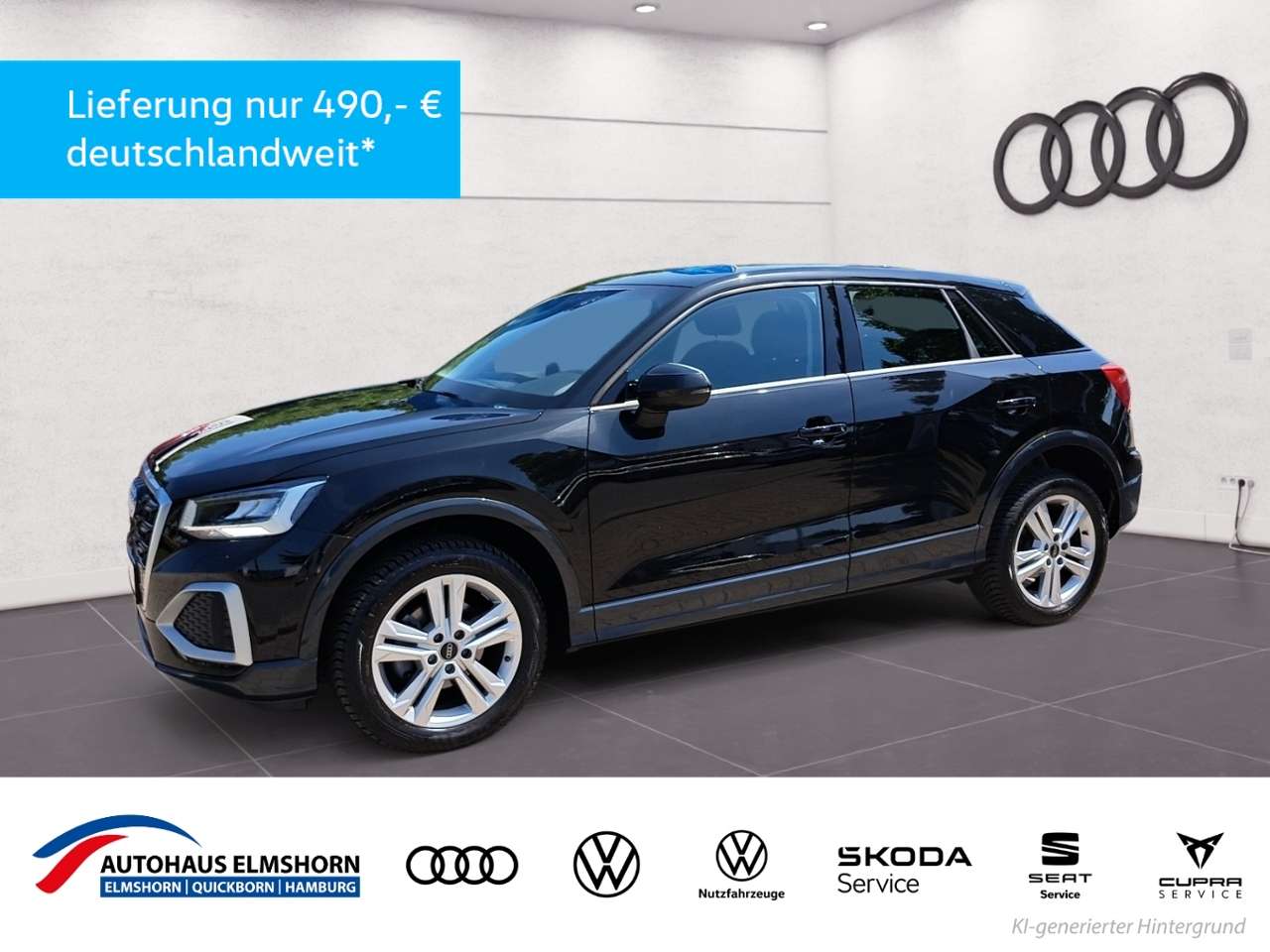 Audi Q2 2025 — advanced 35 TFSI NAV KAM GJ-REIF LED PDC SHZ
