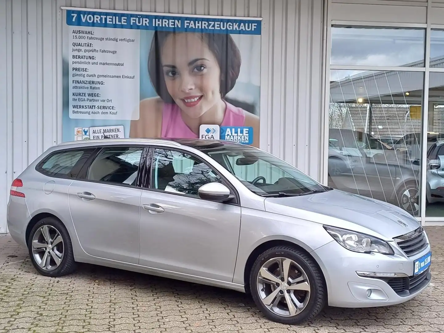 Peugeot 308 2.0 BlueHDi 150 SW BUSINESS*AUTOMATIK*SHZ*PDC*TEMP Grau - 1