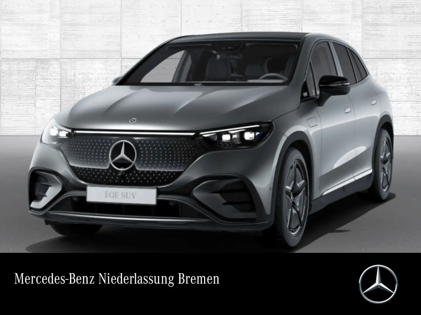 Mercedes-Benz EQE SUV EQE 350 4M AMG+NIGHT+PANO+360+AHK+BURMESTER Grau - 1