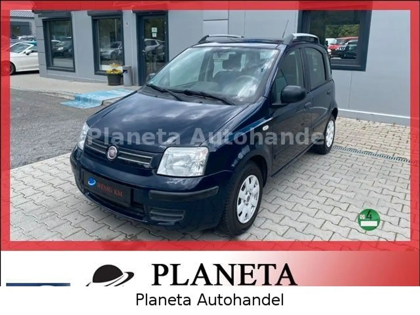 Fiat Panda 1.2 8V Dynamic*1.HAND*59TKM*KLIMA*GANZJREI Blau - 1
