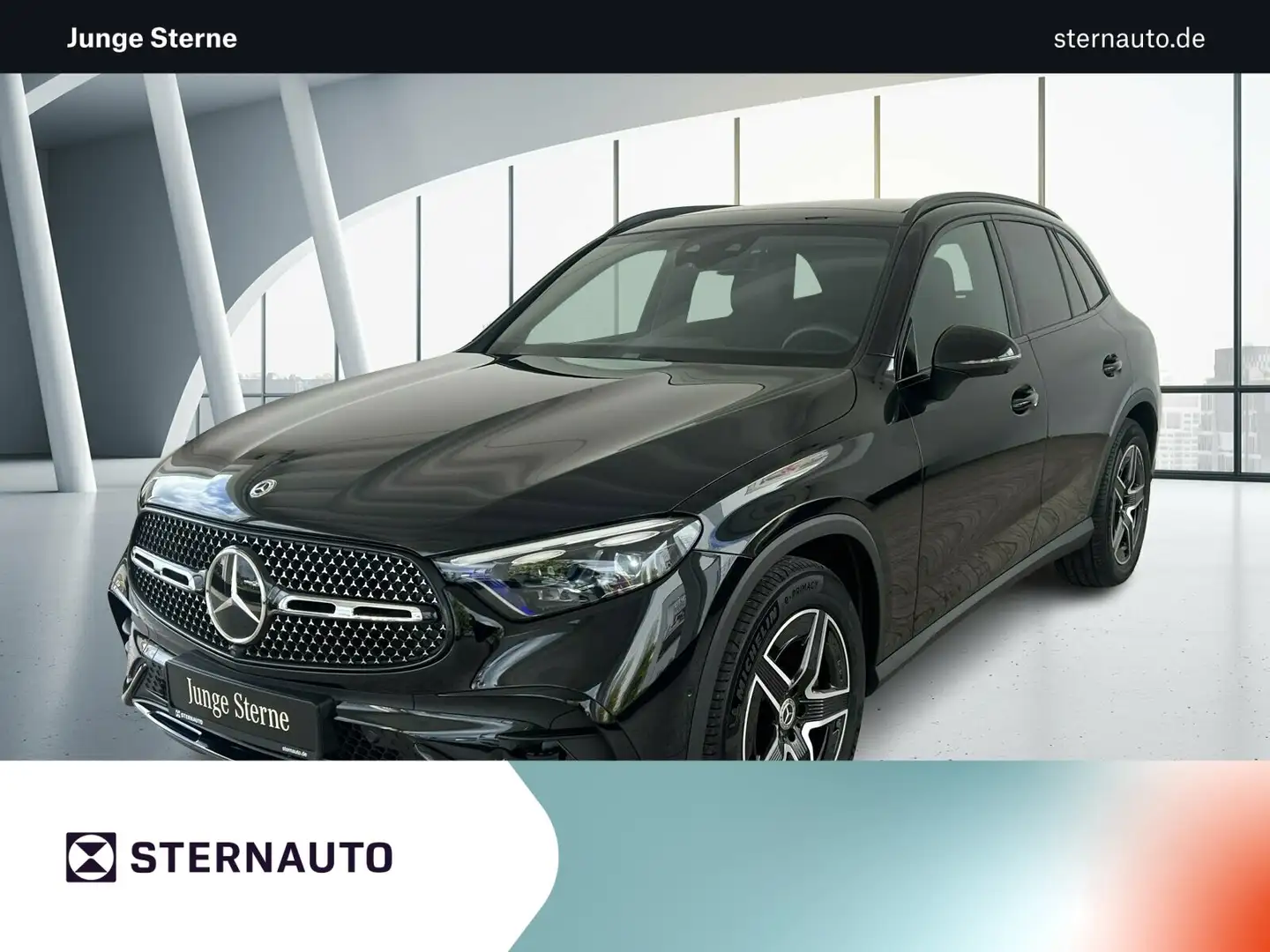Mercedes-Benz GLC 220 GLC 220 d 4M AMG Line/Pano-Dach/Distronic/Kamera Schwarz - 1