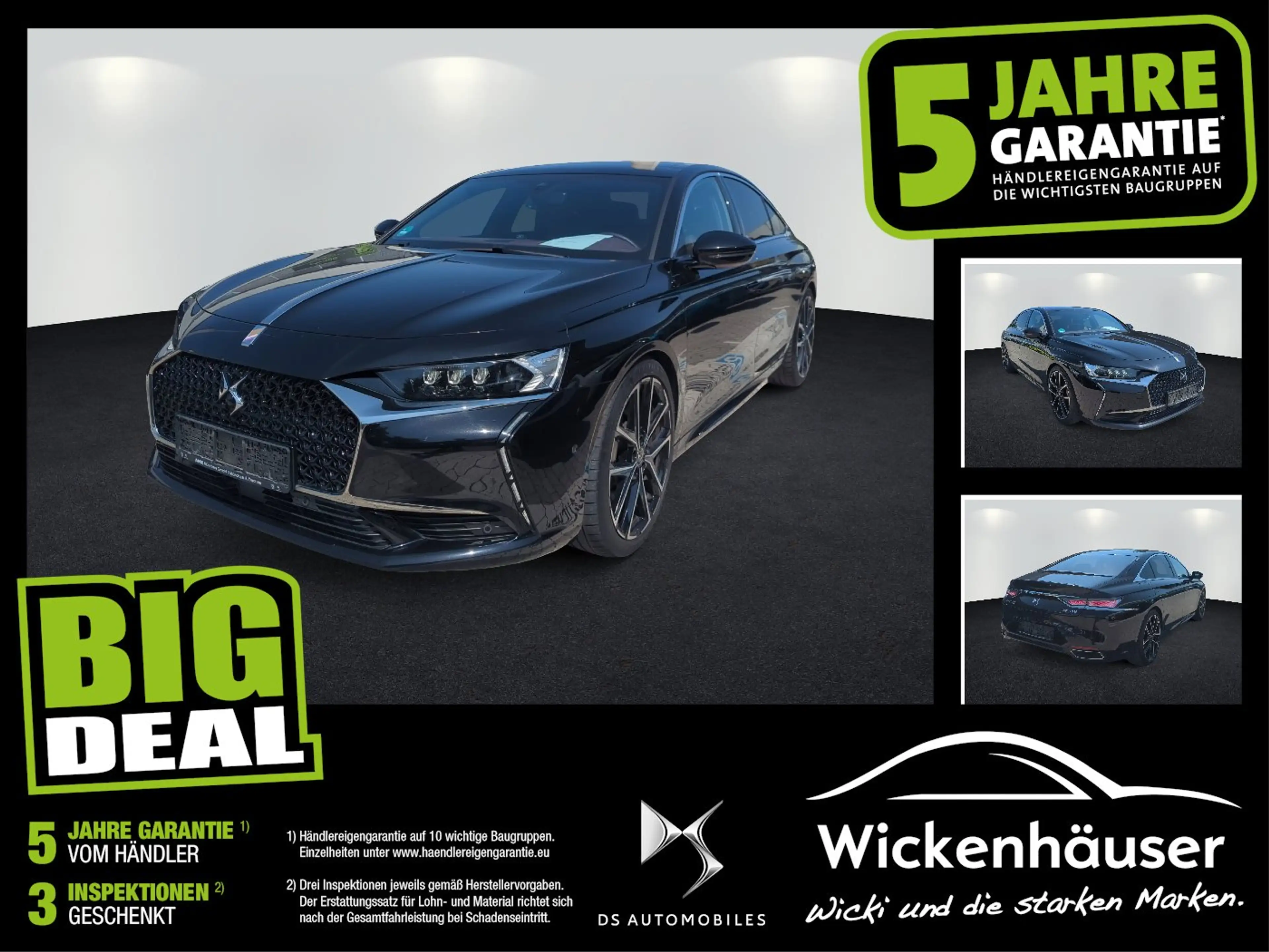 DS Automobiles DS 9 DS9 360 4x4 E-Tense Rivoli ACC+Vision+Schiebedach