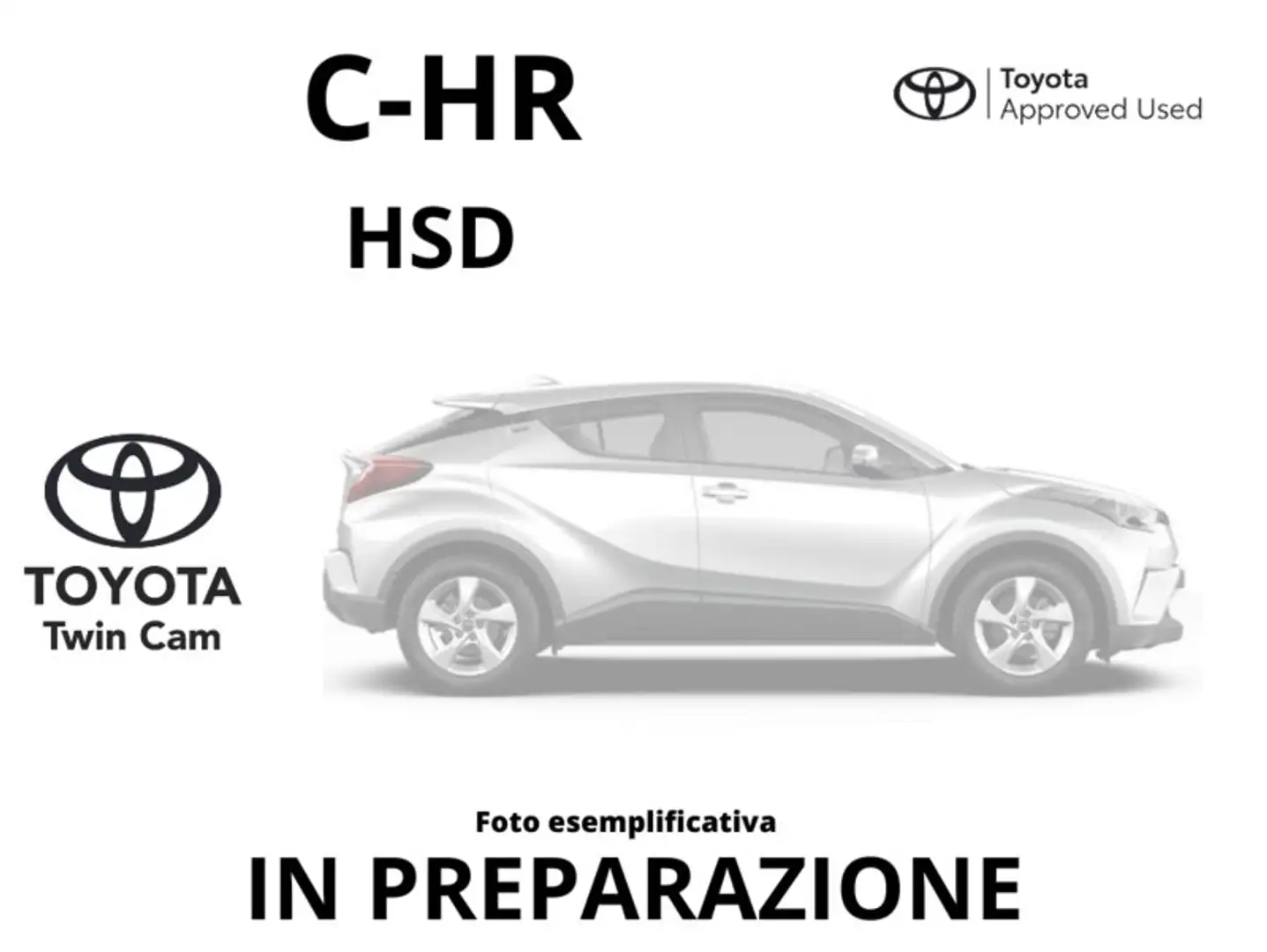 Toyota C-HR C-HR 2.0h Style e-cvt Gris - 1