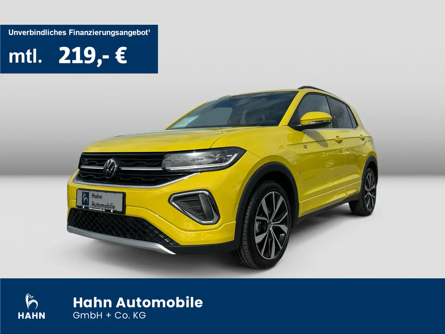 Volkswagen T-Cross 1.5TSI R-Line ACC Cam IQ.Light Navi-Vorb Gelb - 1