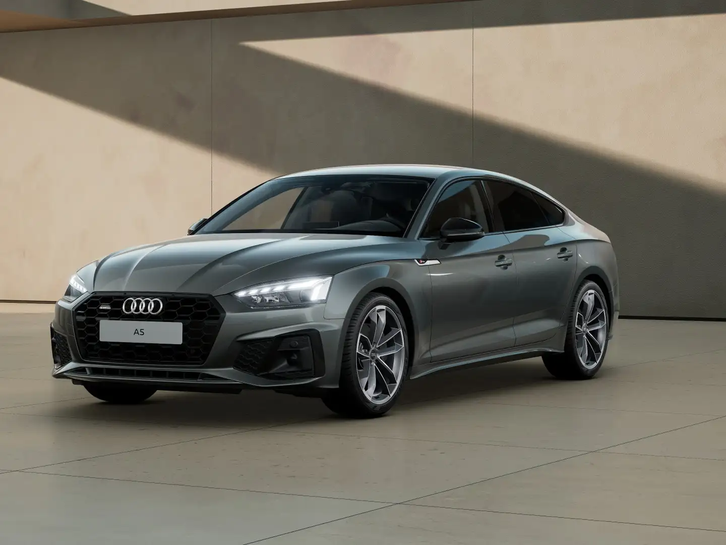 Audi A5 sportback 40 2.0 tdi mhev s line edition quattro 2 Grigio - 1