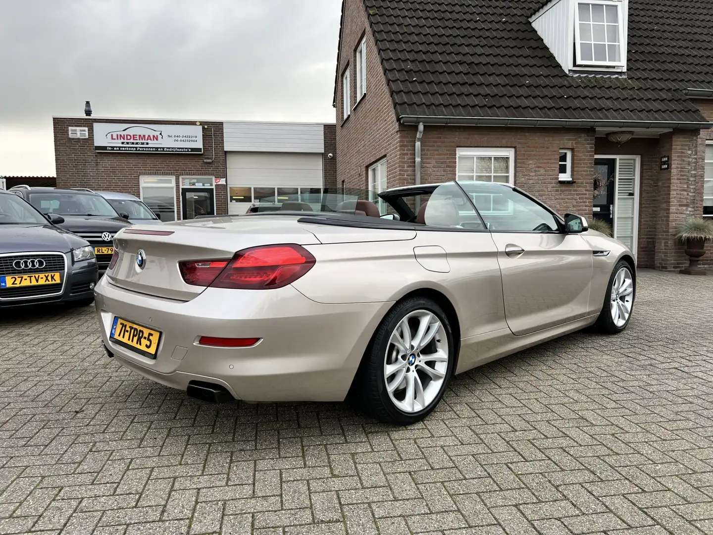 BMW 650 6-serie Cabrio 650i High Exec. 408pk Sportleder He Gri - 2