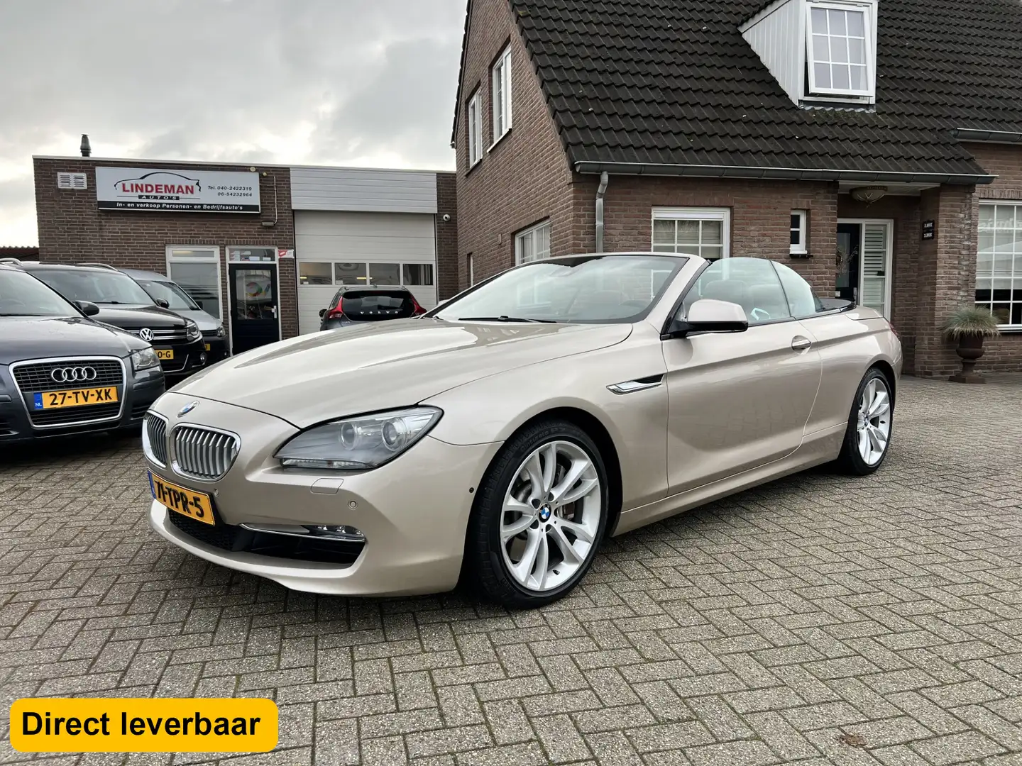 BMW 650 6-serie Cabrio 650i High Exec. 408pk Sportleder He Gri - 1