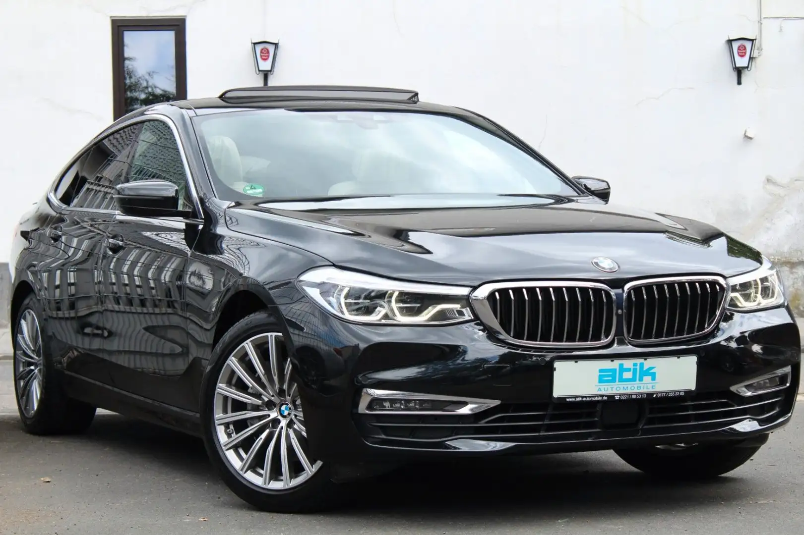 BMW 640 640 GT EXKLUSIV 360° MASSAGE NAPPA Ferng.-Parken Zwart - 2