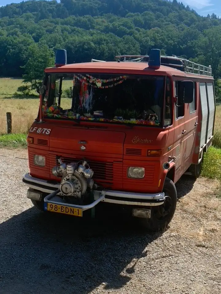 Mercedes-Benz brandweerauto 608D, foto 1