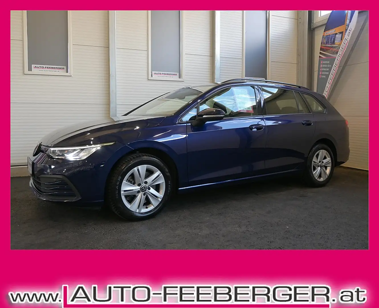 Volkswagen Golf Variant 2,0 TDI Life ACC-Tempomat,LED Scheinwerfer,Clim... Blauw - 1