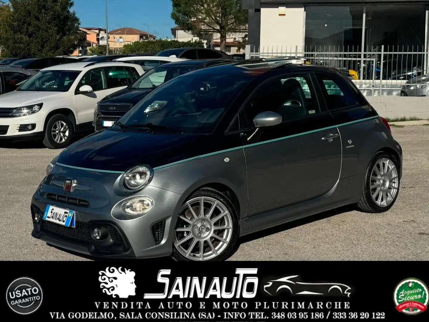 Abarth 695 Abarth 695 1.4 Turbo T-Jet Rivale solo 39mila km Gri - 1