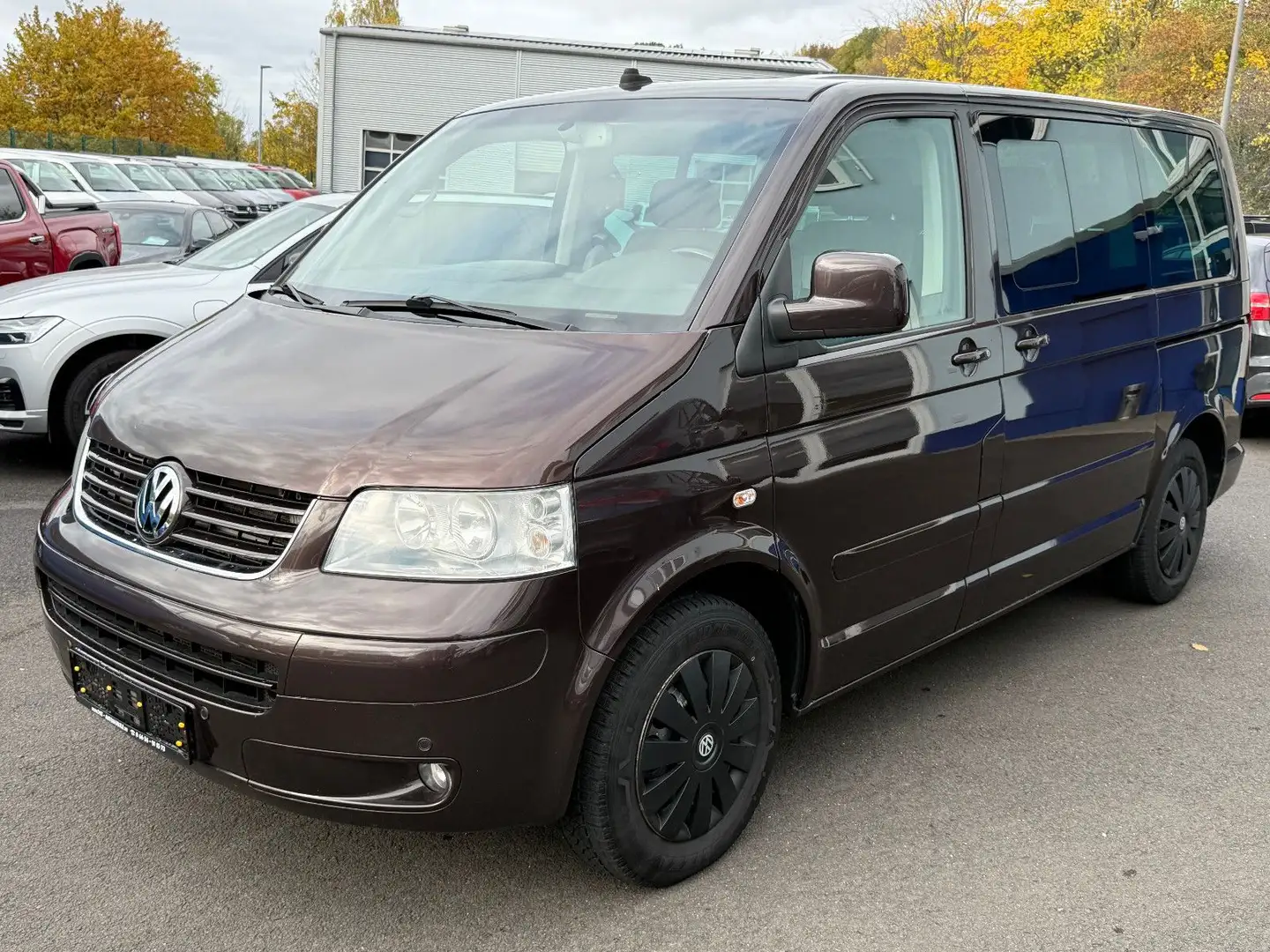 Volkswagen T5 Multivan Highline 2.5 TDI AHK GRA Navi PDC Rouge - 2