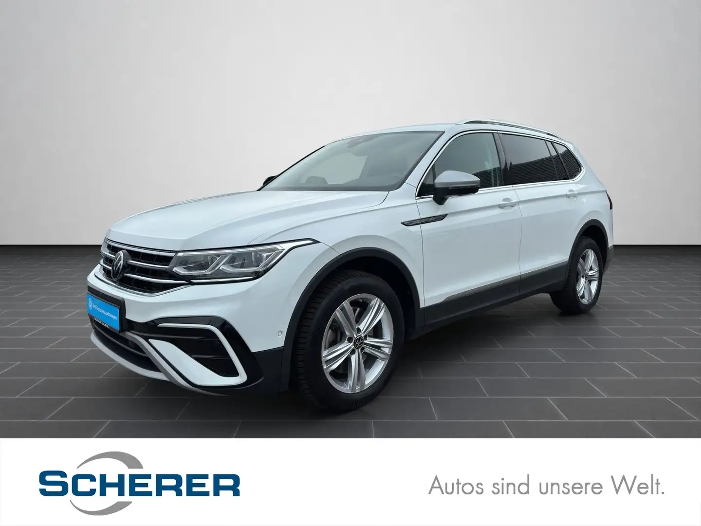 Volkswagen Tiguan Allspace Elegance 2.0 TDI IQ.LIGHT LED-MA Weiß - 1