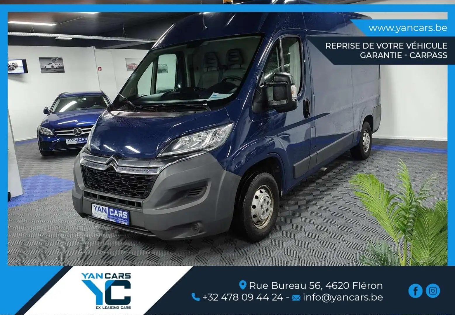 Citroen Jumper CLUB 35 L2H2 * 2.2 HDI * NAVI + CRUISE * Azul - 1