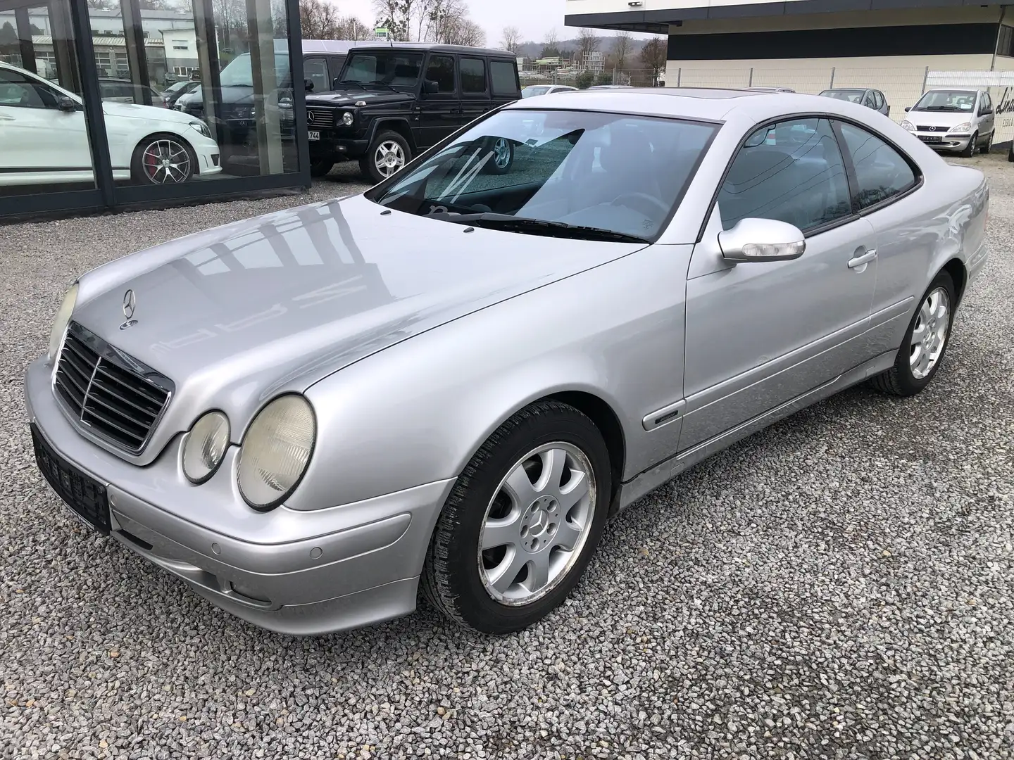 Mercedes-Benz CLK 230 KOMPRESSOR Avantgarde Automatik**GSHD*PTS*SHZ* Silber - 1