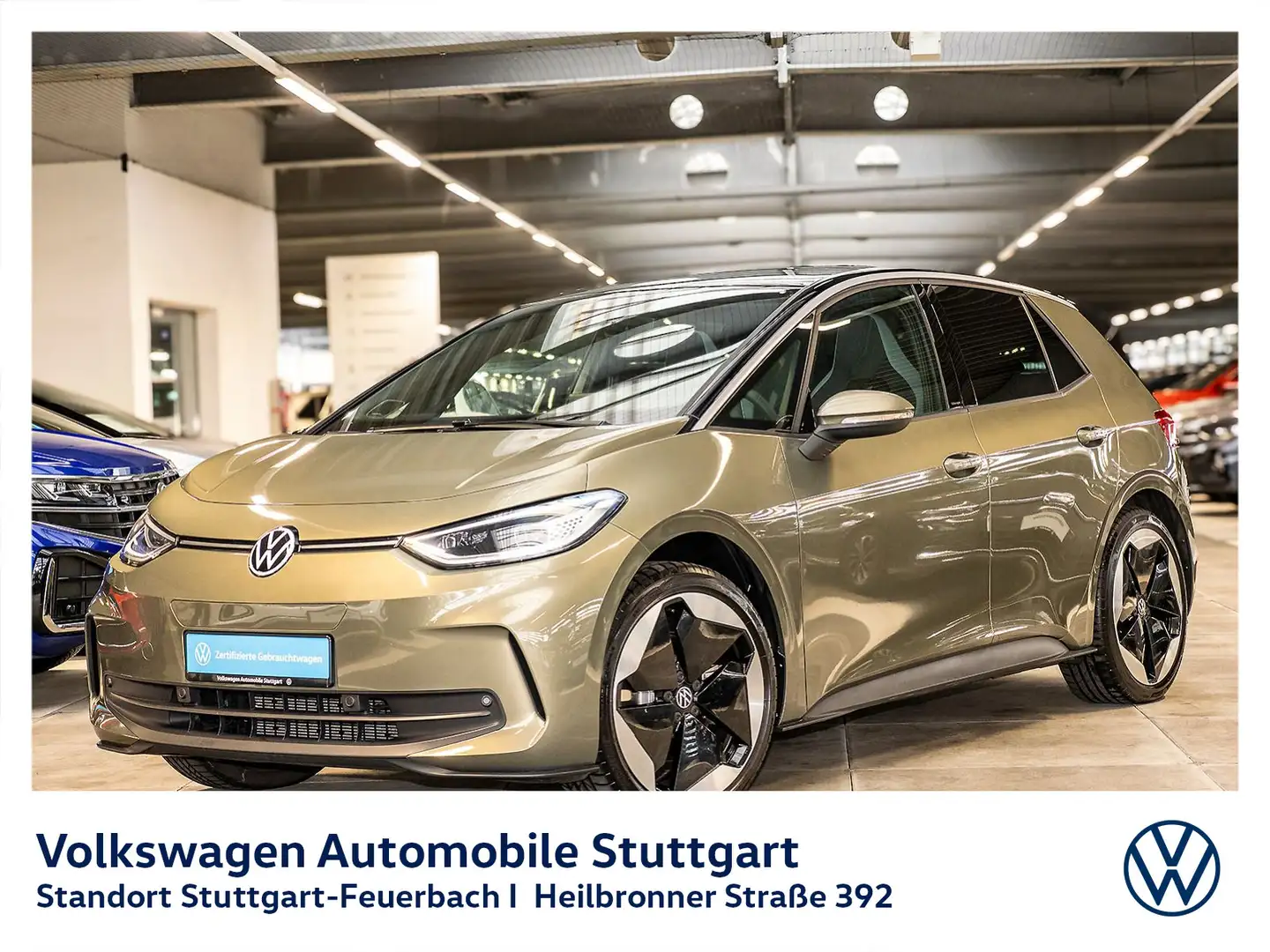 Volkswagen ID.3 Pro S Navi AHK Standheizung P-Dach Grün - 2