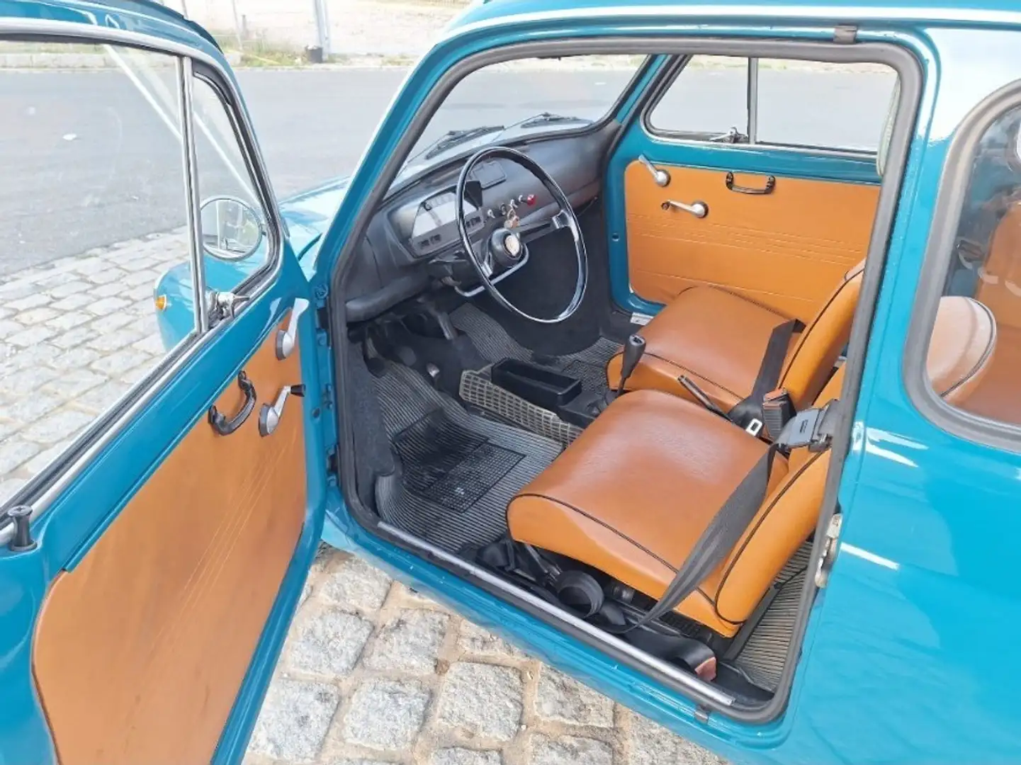 Fiat 500 500F Kék - 2