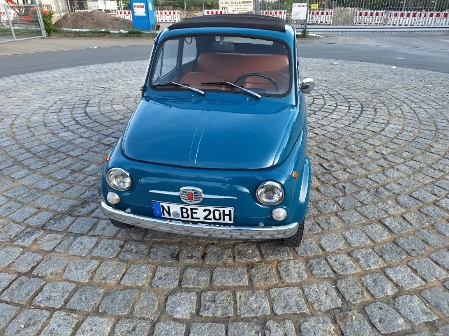 Fiat 500 500F Azul - 1