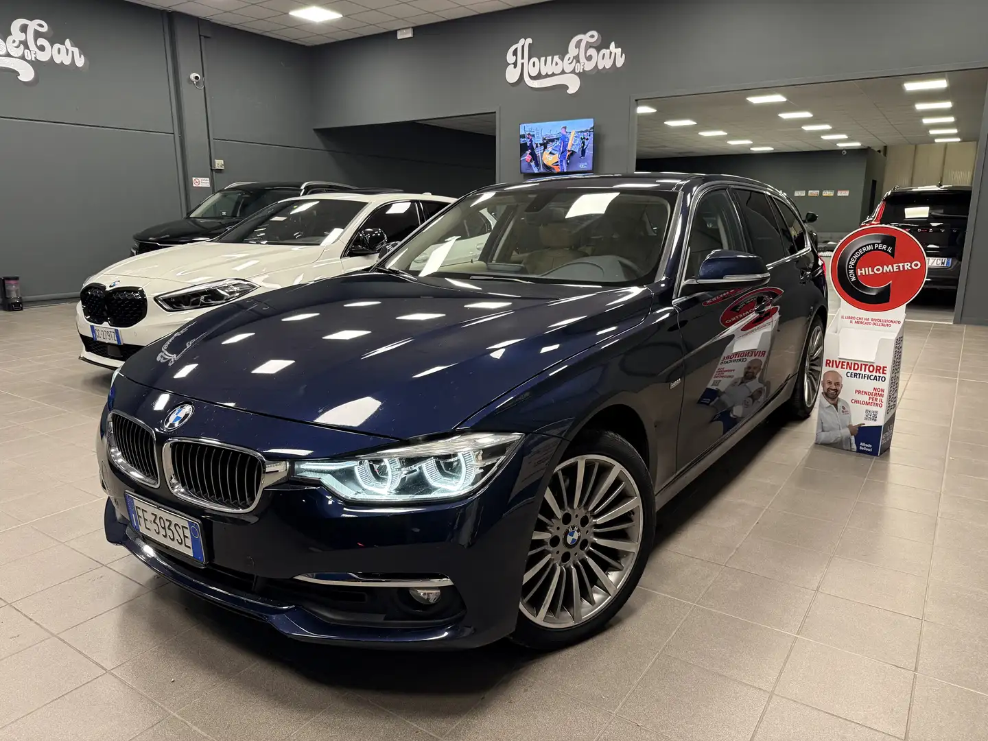 BMW 320 320d xdrive Luxury GARANZIA BMW FINO 09/2026 Bleu - 1