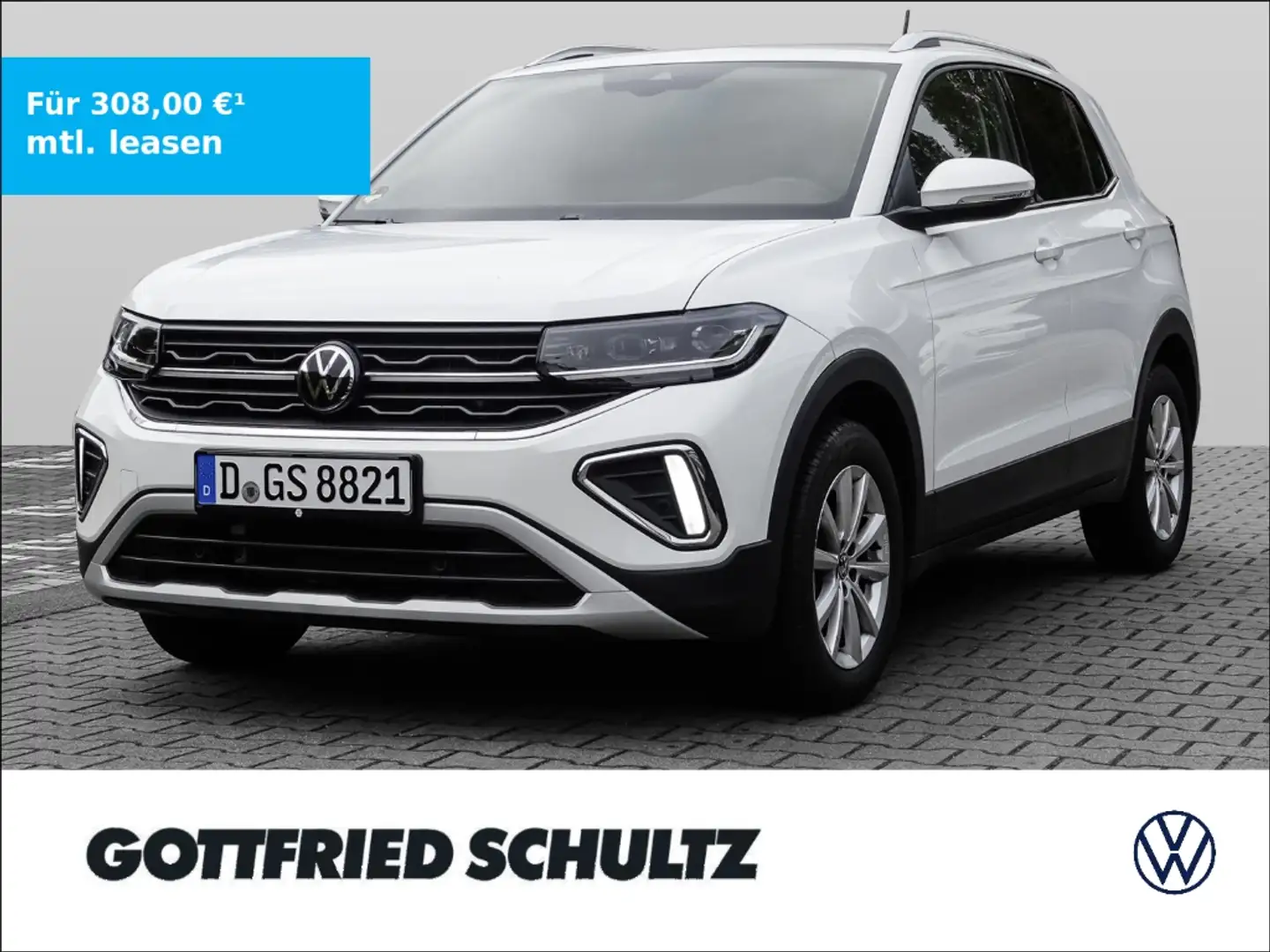 Volkswagen T-Cross STYLE 1.0 TSI  Kamera Klima/ Ganzjahresreifen/*SOF Blanco - 1